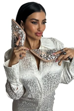 TACCHI NUDE DIAMANTE